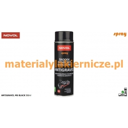 NOVOL SPRAY ANTIGRAVEL MS BLACK 500ml materialylakiernicze.pl